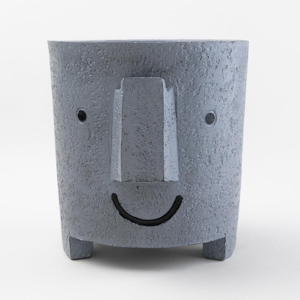 Industrial Glasses Holder Plant Pot Grey – image 5