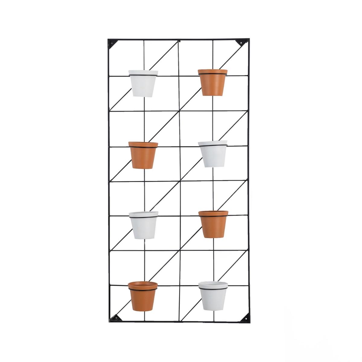 Bari 8 Wall Planters White – image 3