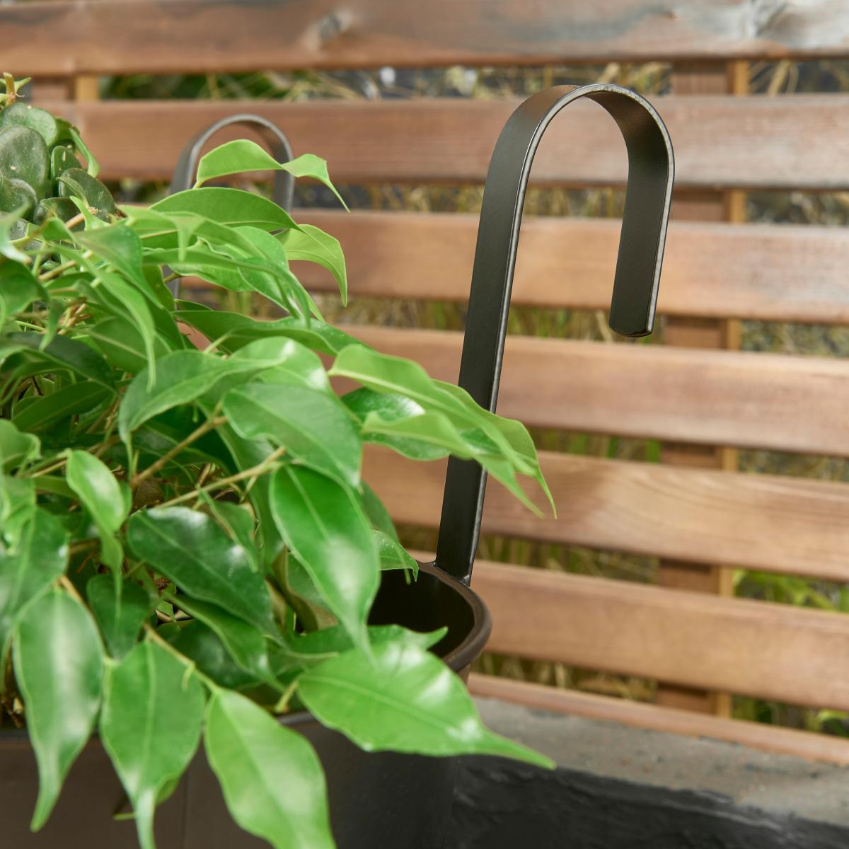 Balcony Planter Black – image 2