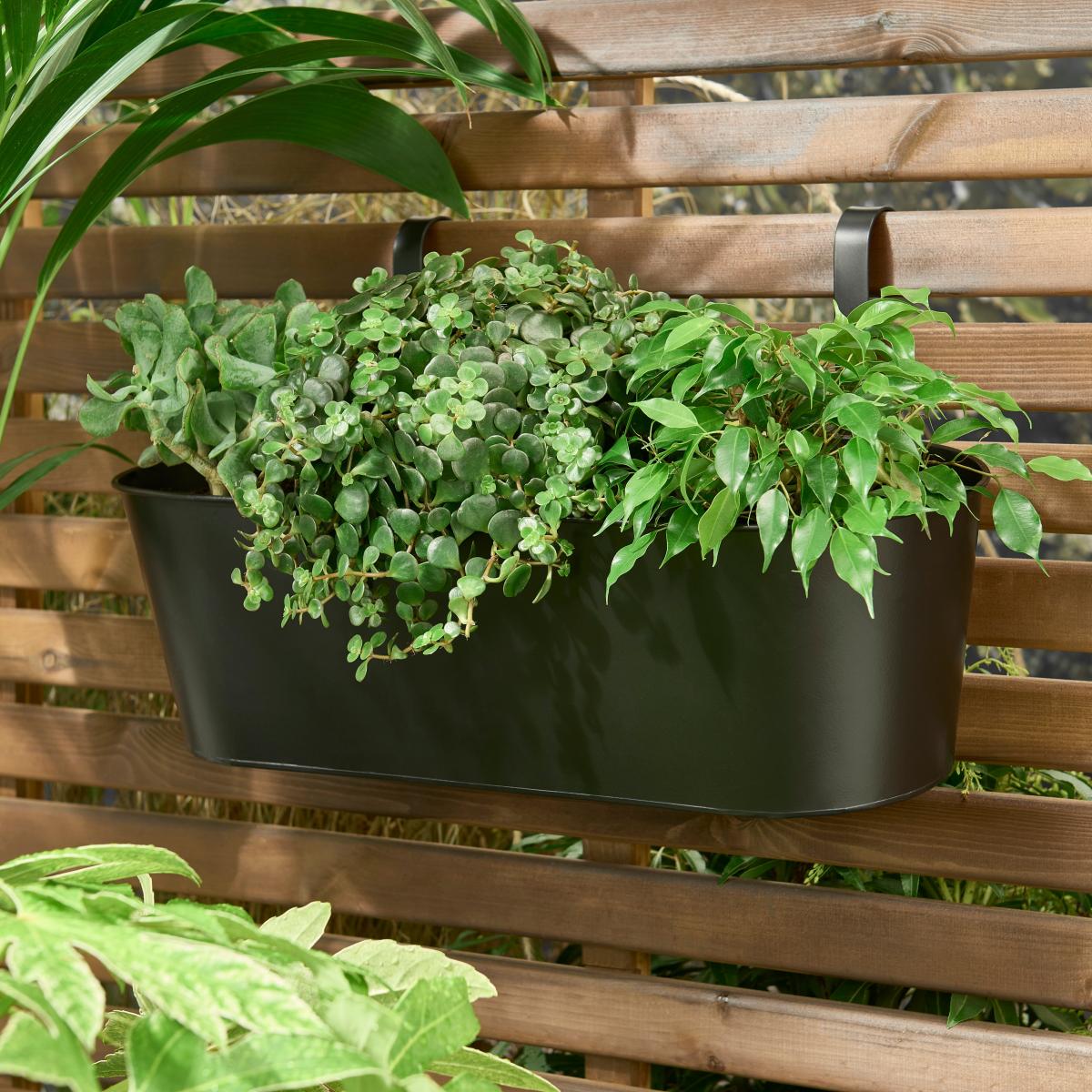 Balcony Planter Black – image 1