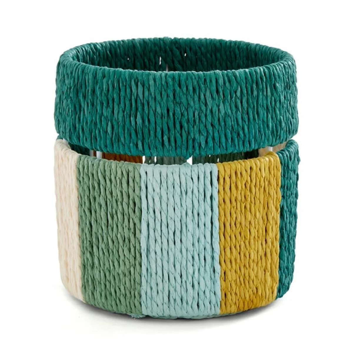 Sophie Robinson Woven Striped Plant Pot – image 3