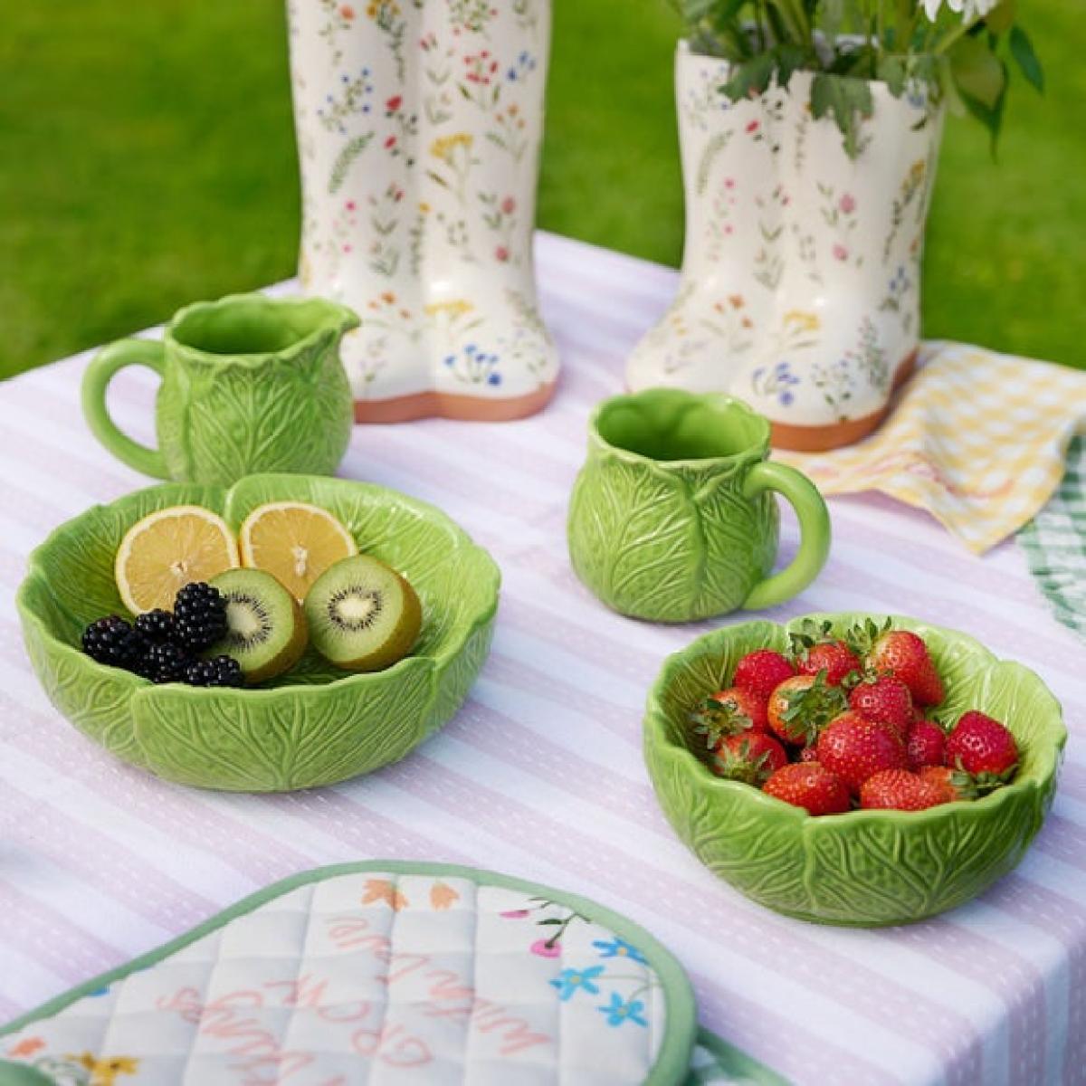 The Cottage Garden Cabbage Planter Storage Jar – image 1