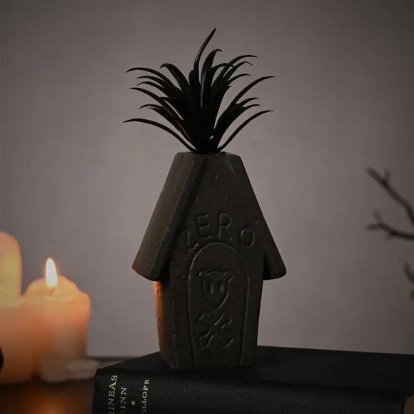 Disney Nightmare Before Christmas Zero Coffin Planter with Faux Plant – image 2