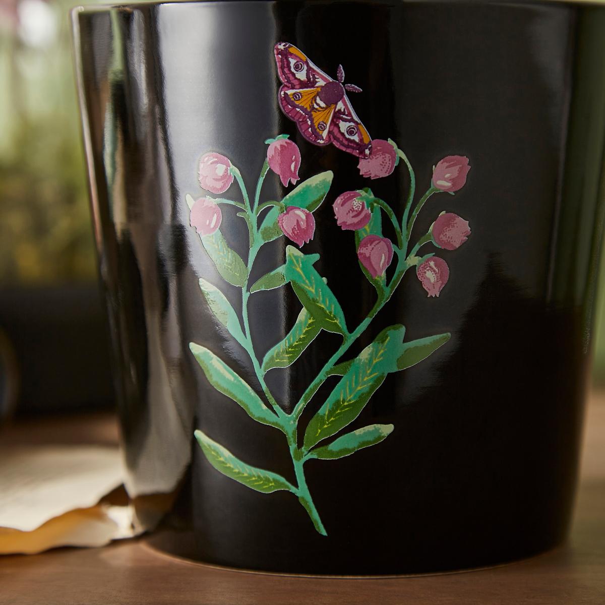 Small Black Moorland Plant Pot Black – image 4