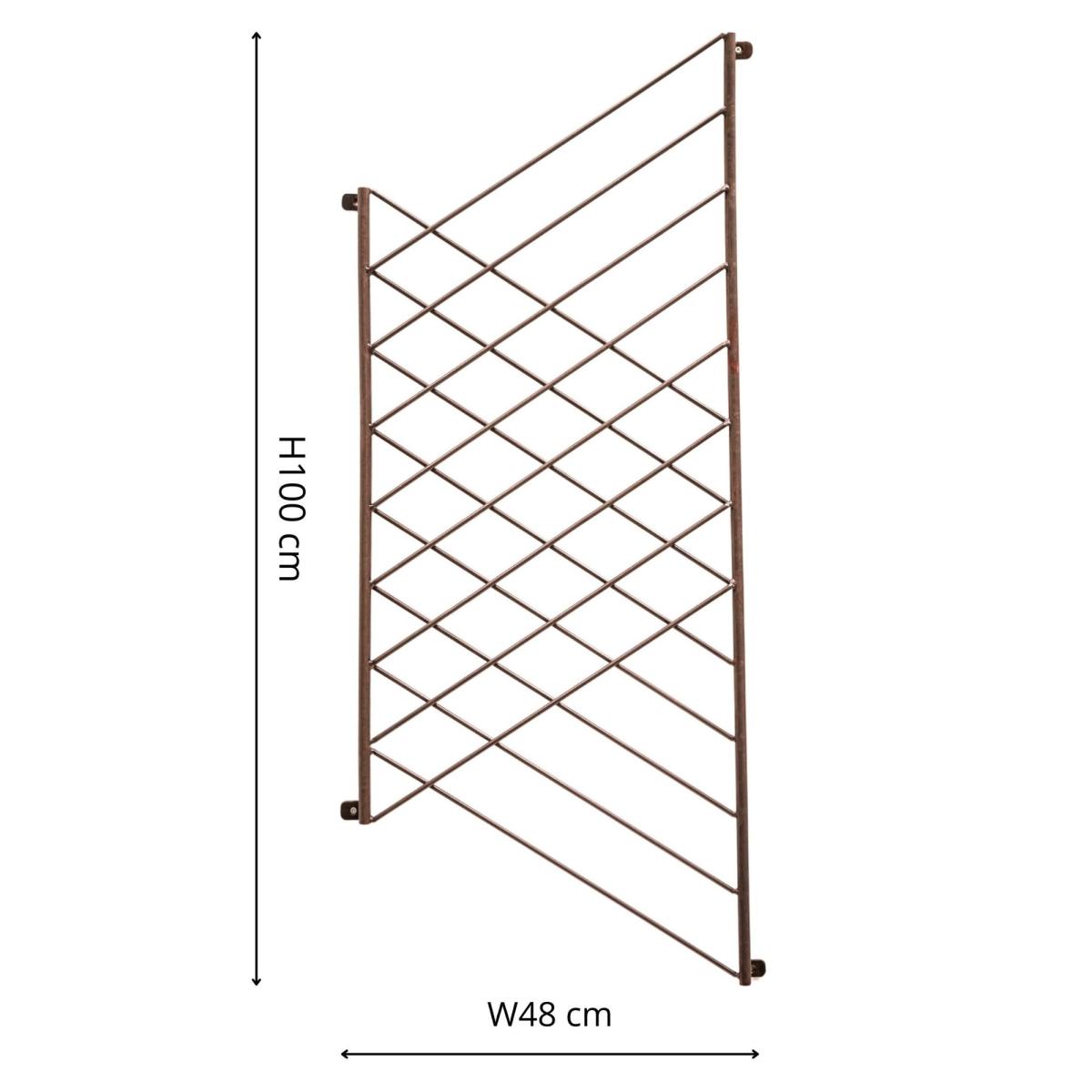 Outdoor Linear Trellis Bronze – image 4