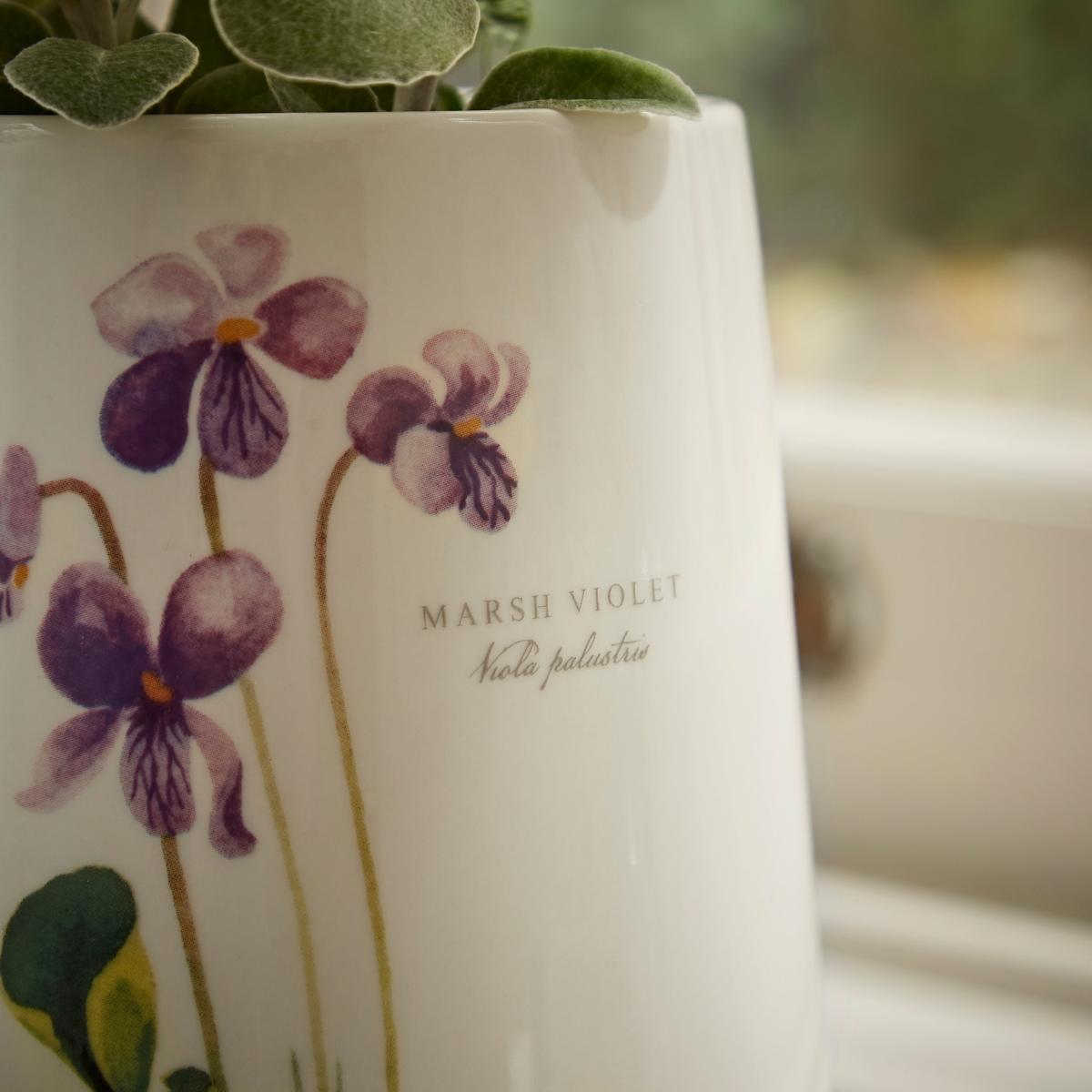 Marsh Violet Ceramic Plant Pot MultiColoured – image 3