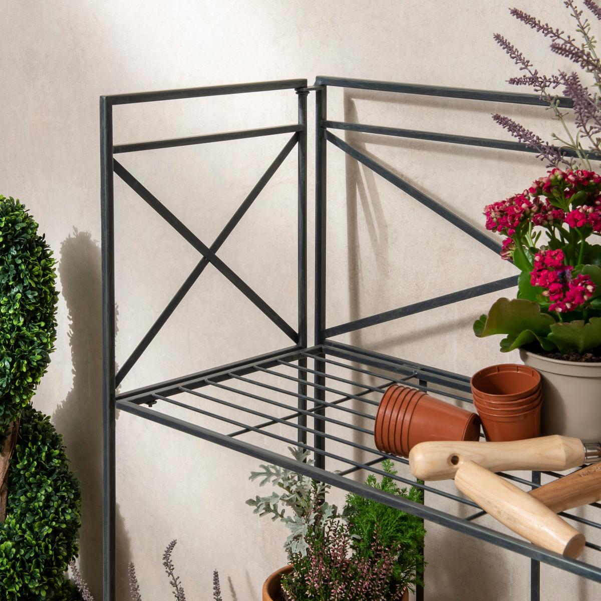 Churchgate Foldable Plant Shelf MultiColoured – image 3
