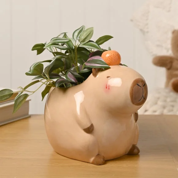 The Feel Good Club Capybara Large Plant Pot – image 1