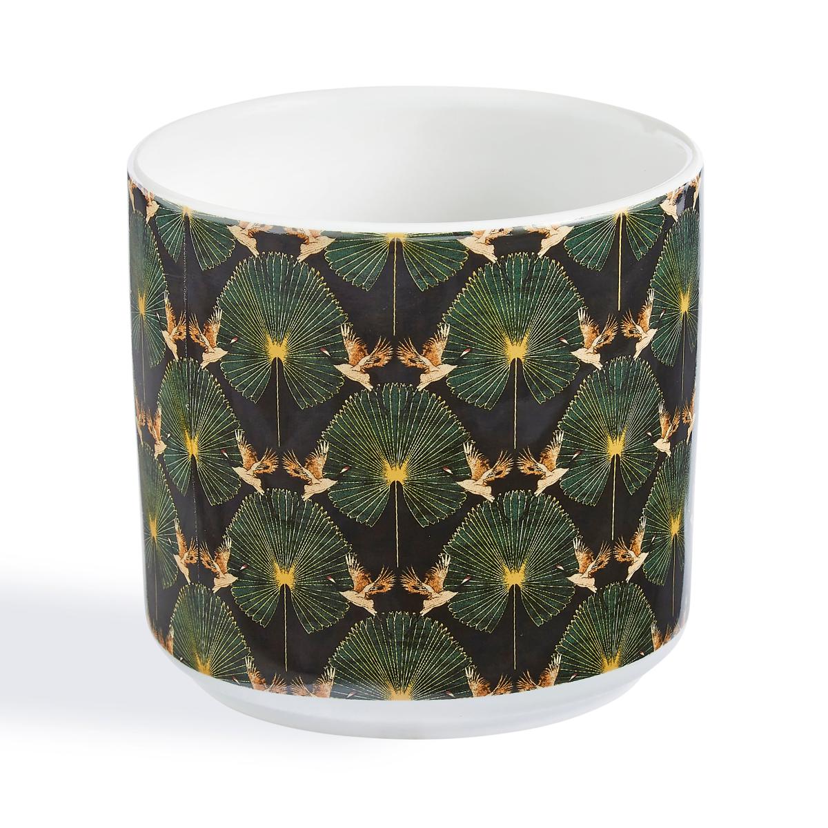 Luxe Cranes Emerald Plant Pot Green – image 3
