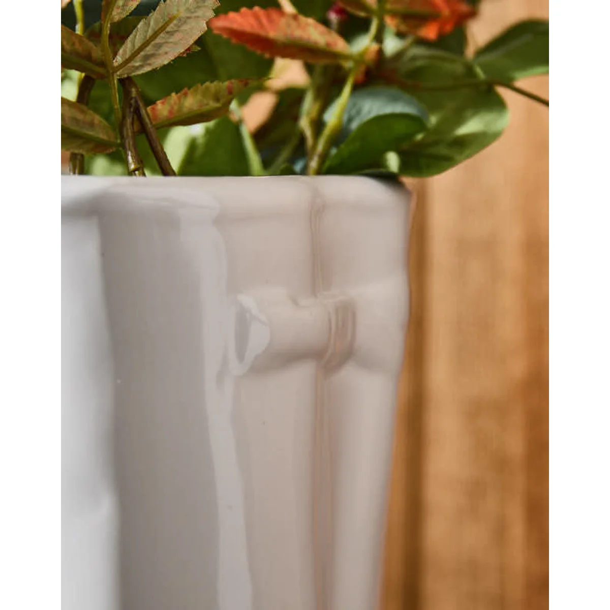 Little and Large White Welly Pot Planters – image 2