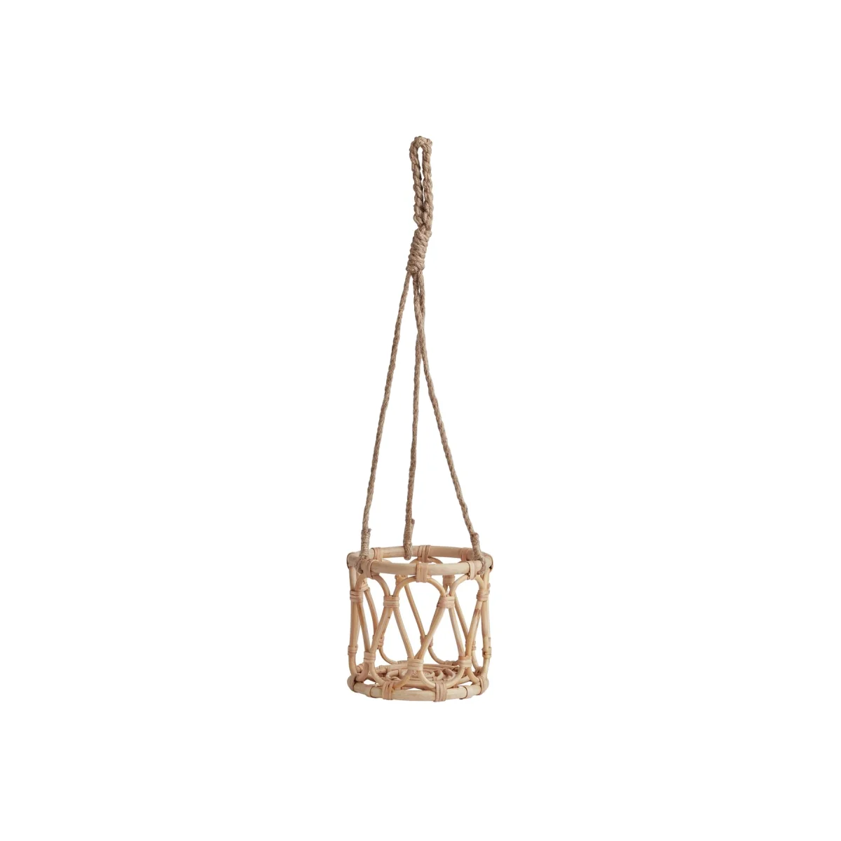 Habitat Hanging Bamboo Planter - Natural
