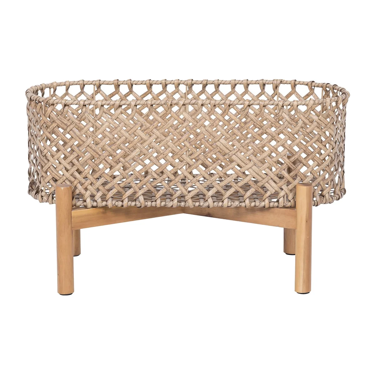 Modern Rattan Planter