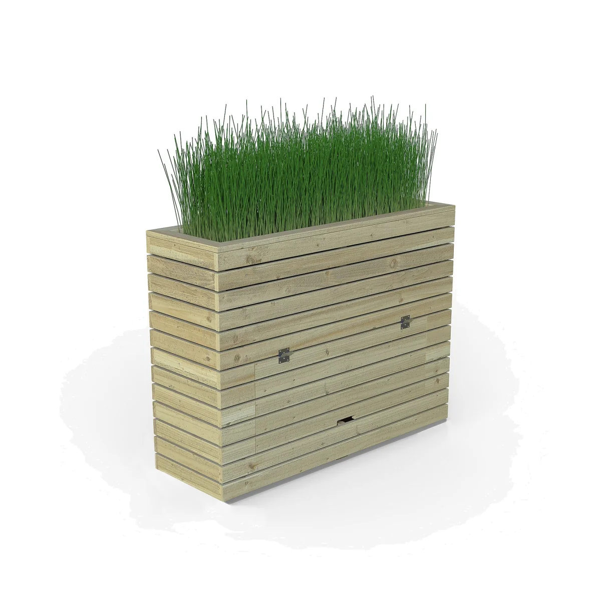 Linear Planter - Tall with Storage (Home Delivery)