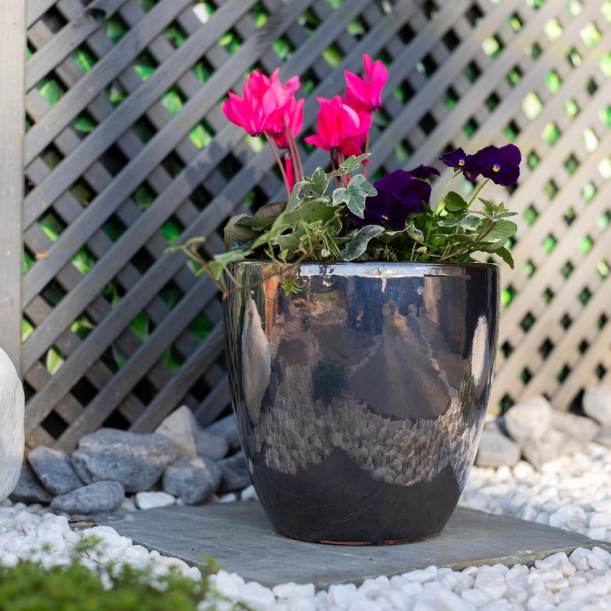 Chiswick Egg Plant Pot - Mirror - 35cm – image 3