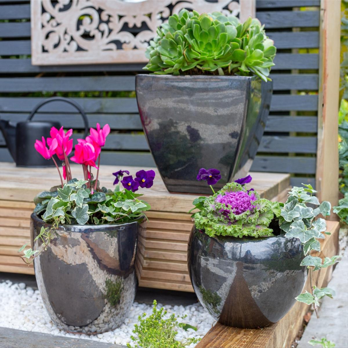 Chiswick Egg Plant Pot - Mirror - 35cm – image 4