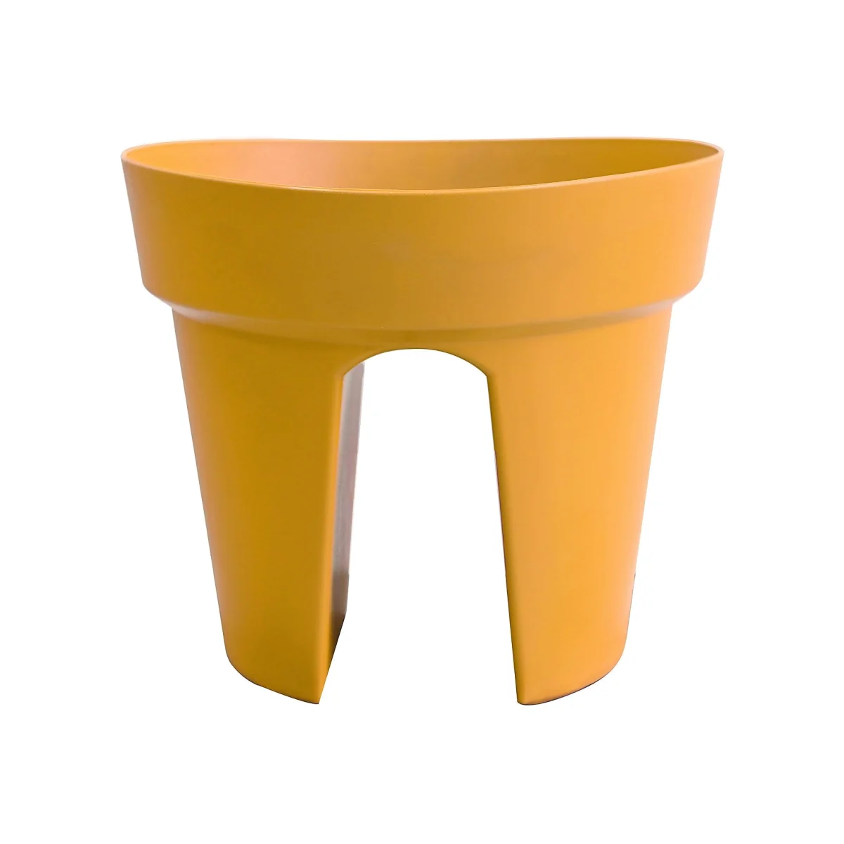 Mustard Balcony Planter - 28cm