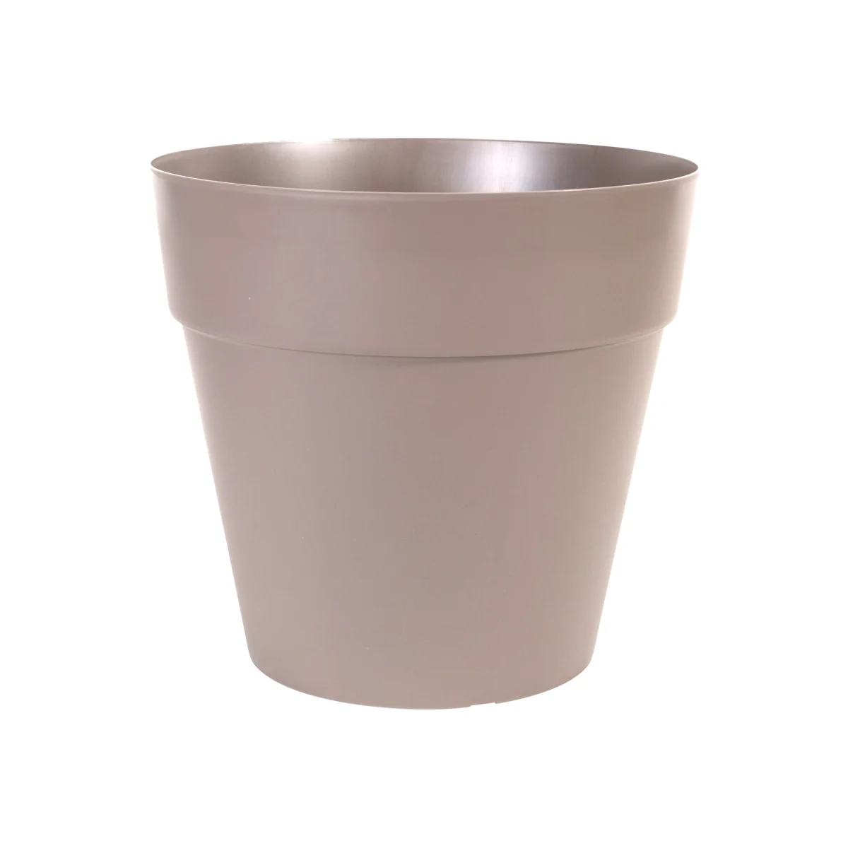 Strata Soho Indoor Planter Pot Taupe - 21cm