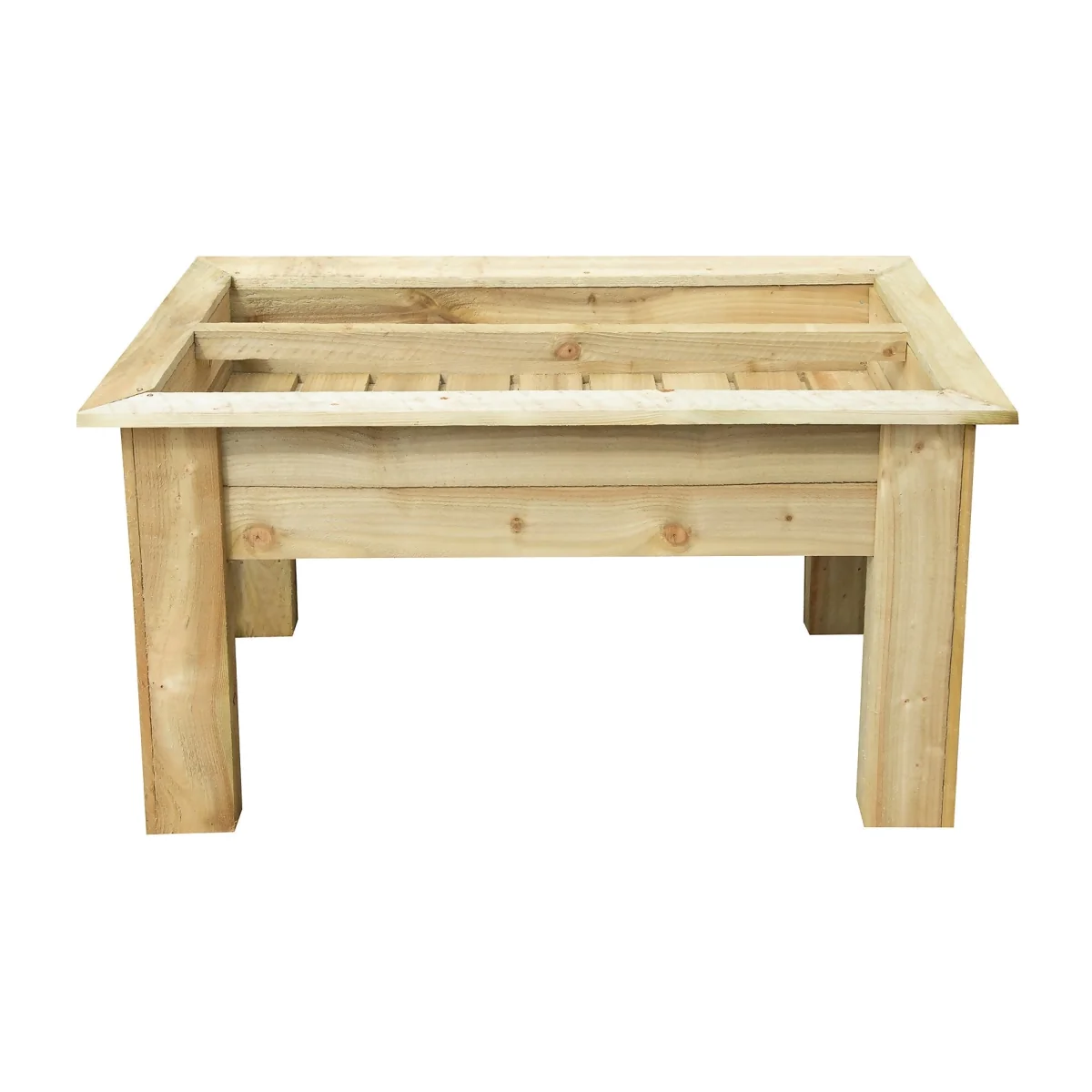 Forest Garden Wooden Raised Grow Bag Tray Planter