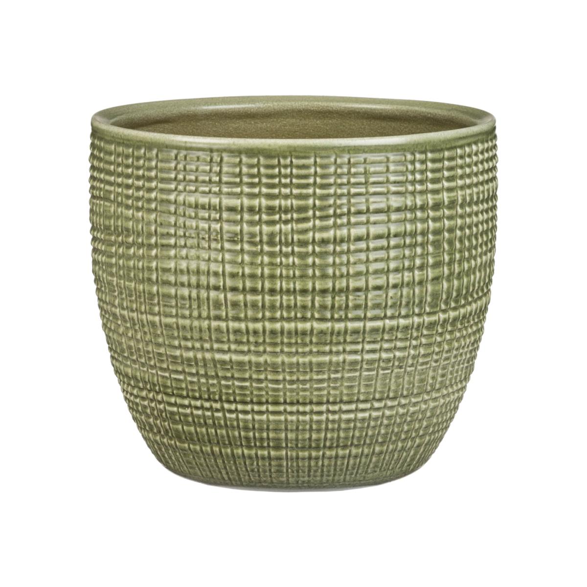 Mint Green Plant Pot - 16cm