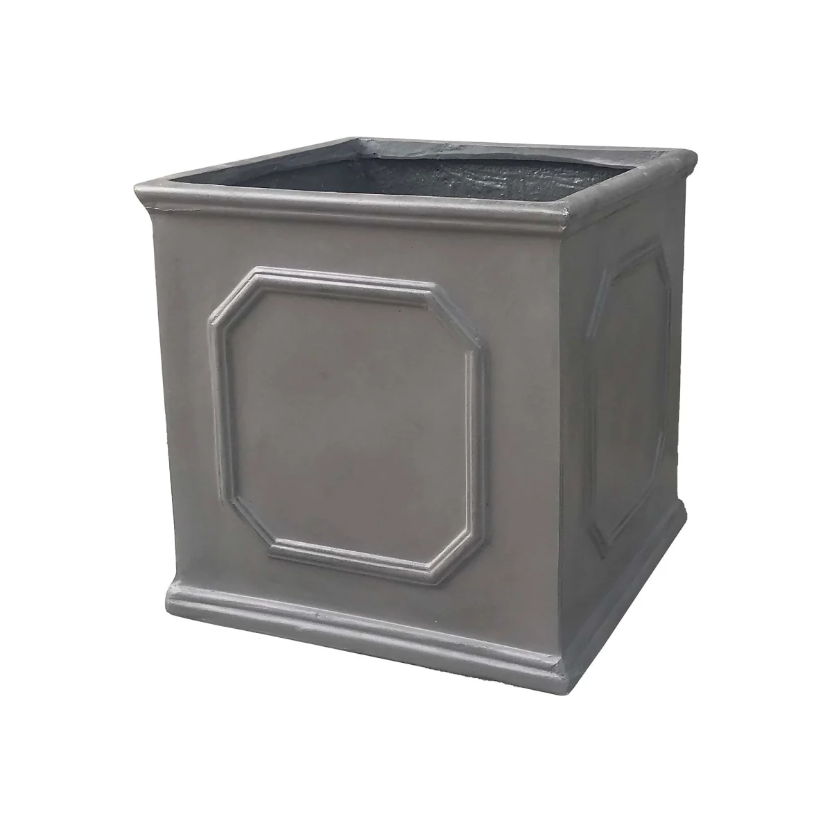 Mayfair Lead Cube Planter - 38cm