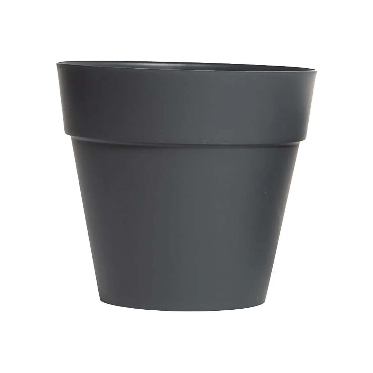 Soho Contemporary Grey Planter - 17cm