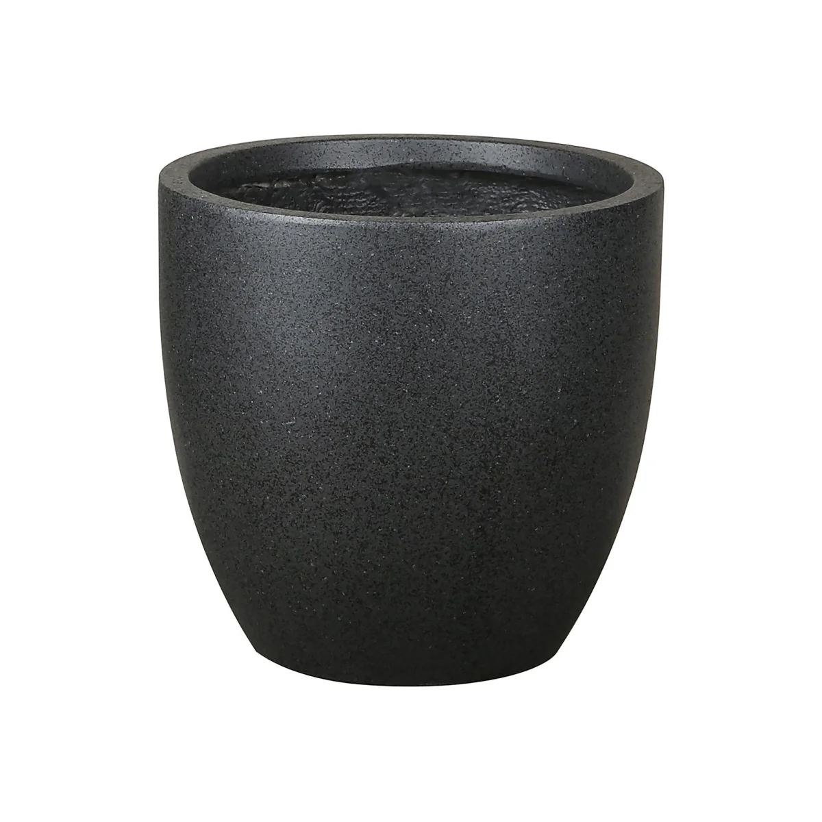 Sierra Black Egg Planter - 46cm