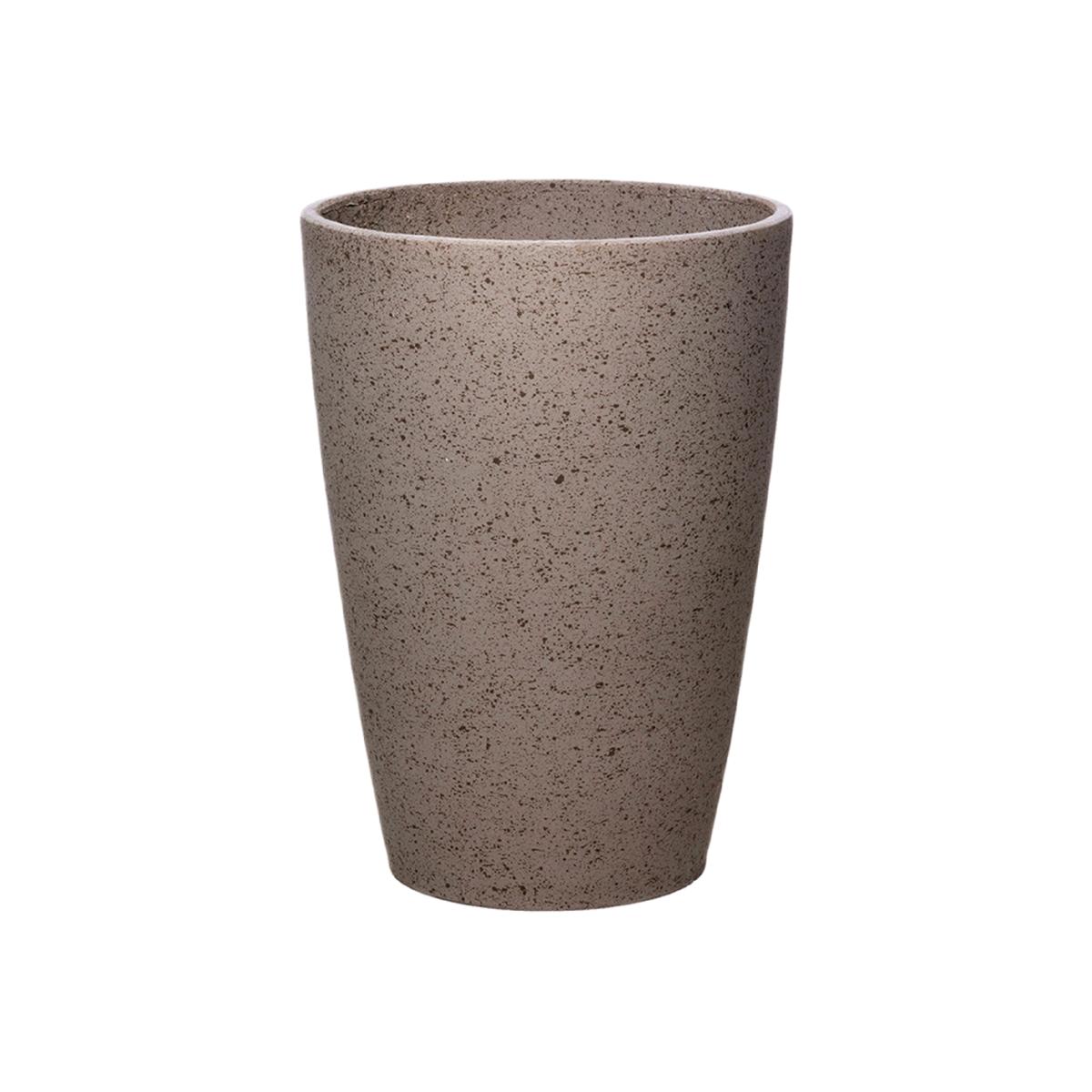 Sierra Tall Plant Pot - Taupe - 37cm – image 1