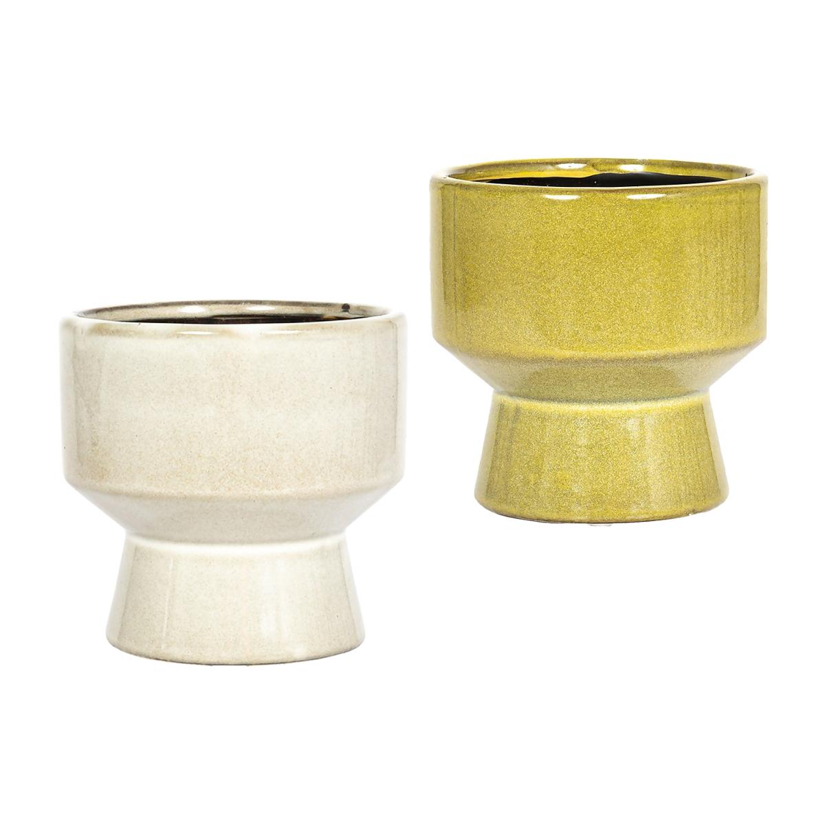 Chamfered Indoor Plant Pot - 13cm – image 1