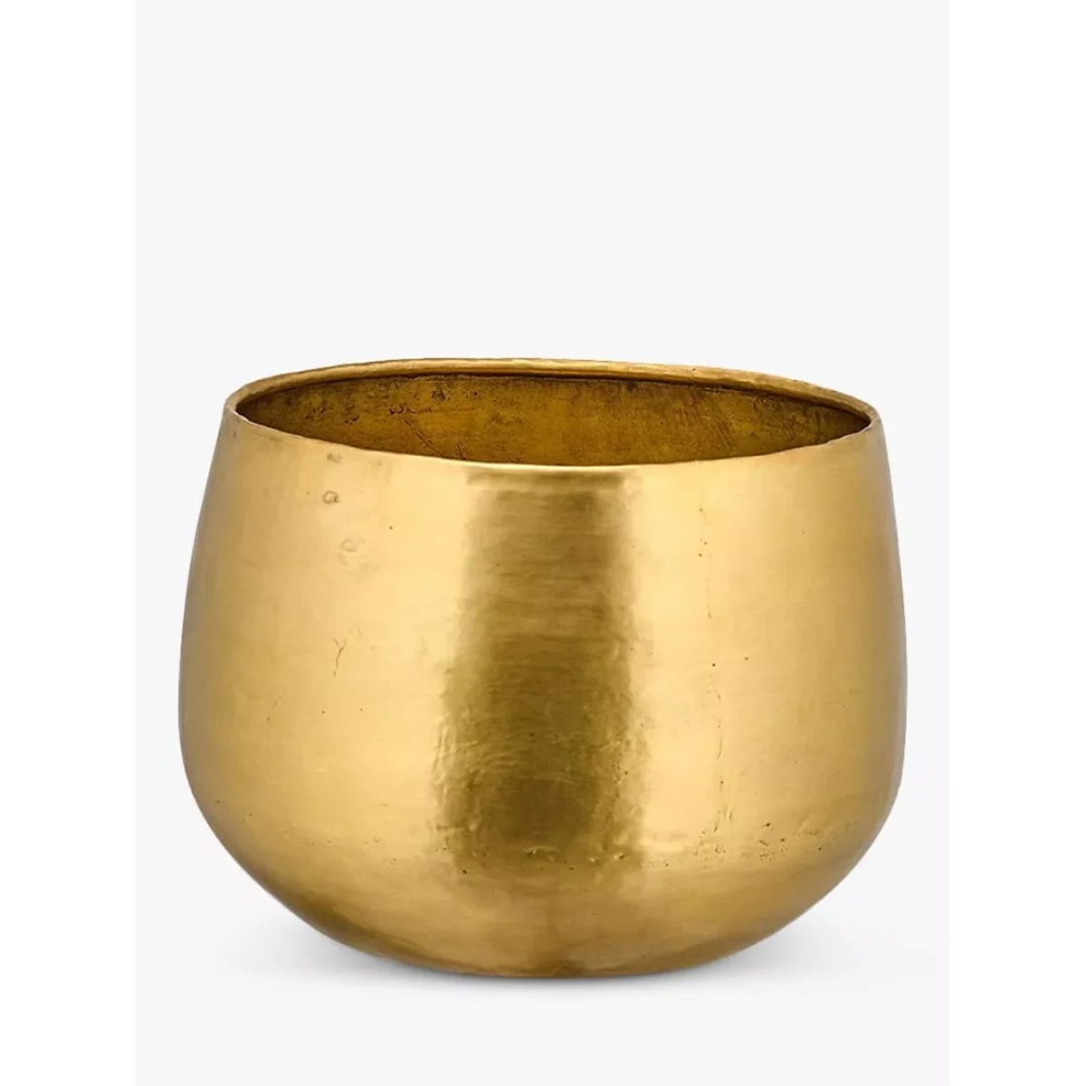 Nkuku Atsu Brass Planter – image 2