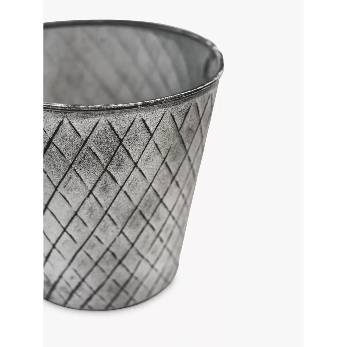 Ivyline Chatsworth Zinc Outdoor Planter – image 2
