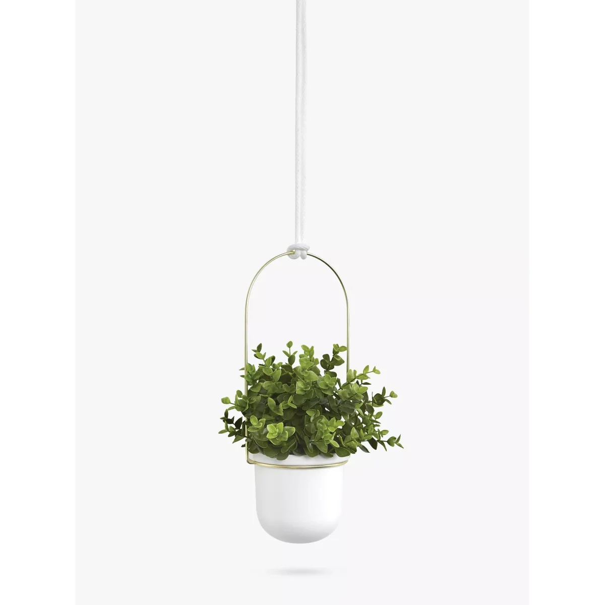 Umbra Triflora Hanging Planter, White – image 6