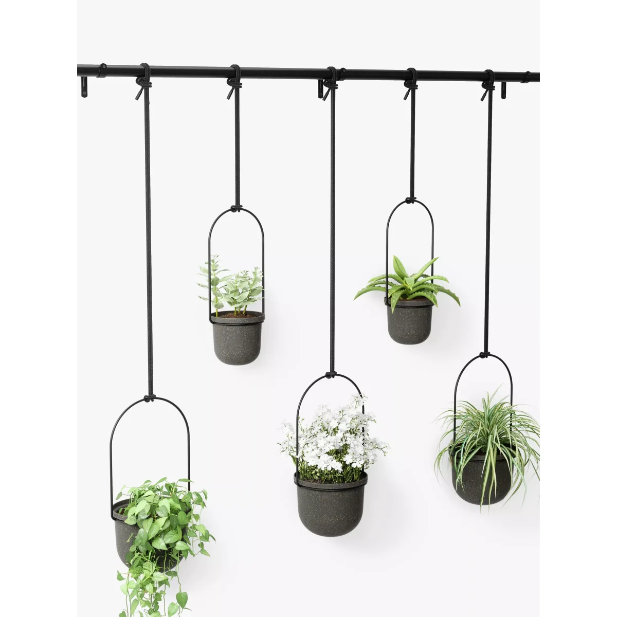 Umbra Triflora Hanging Planter, 5 Pot – image 3