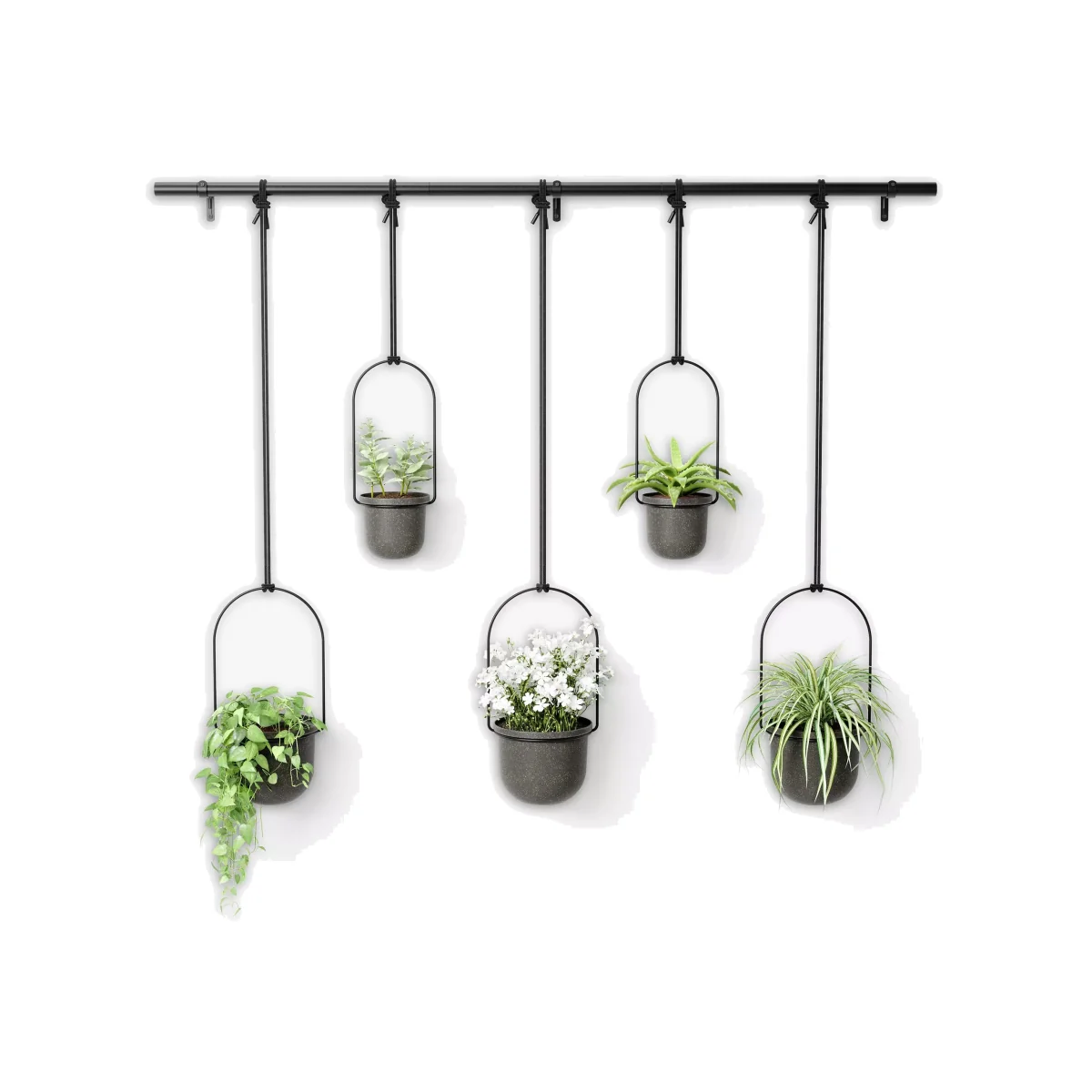 Umbra Triflora Hanging Planter, 5 Pot – image 1