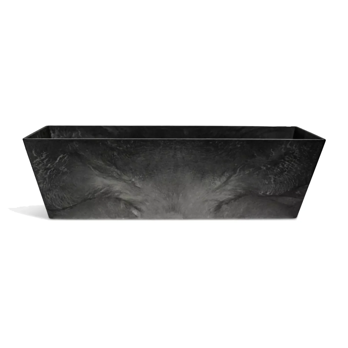 Ivyline Ella Balcony Trough Planter, 55cm, Black – image 1