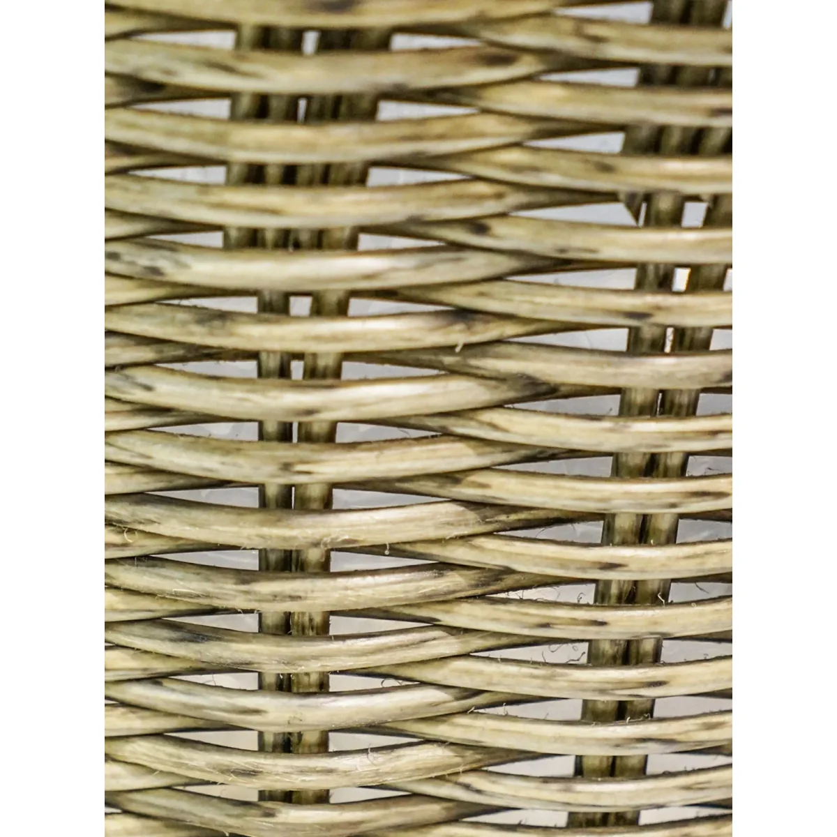 Ivyline Woven Rattan Outdoor Basket Planter – image 2