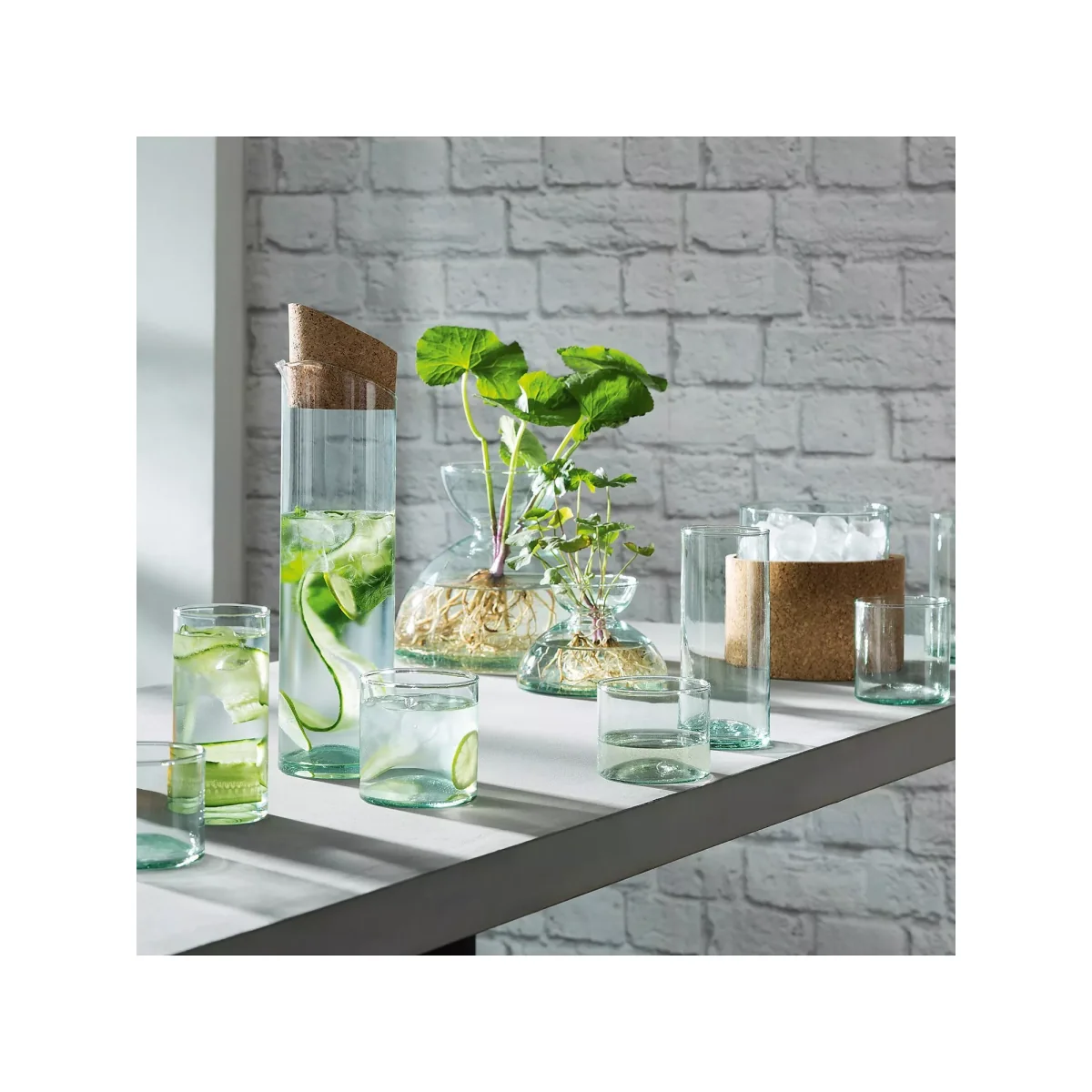 LSA International Canopy Recycled Glass Self-Watering Planter – image 6