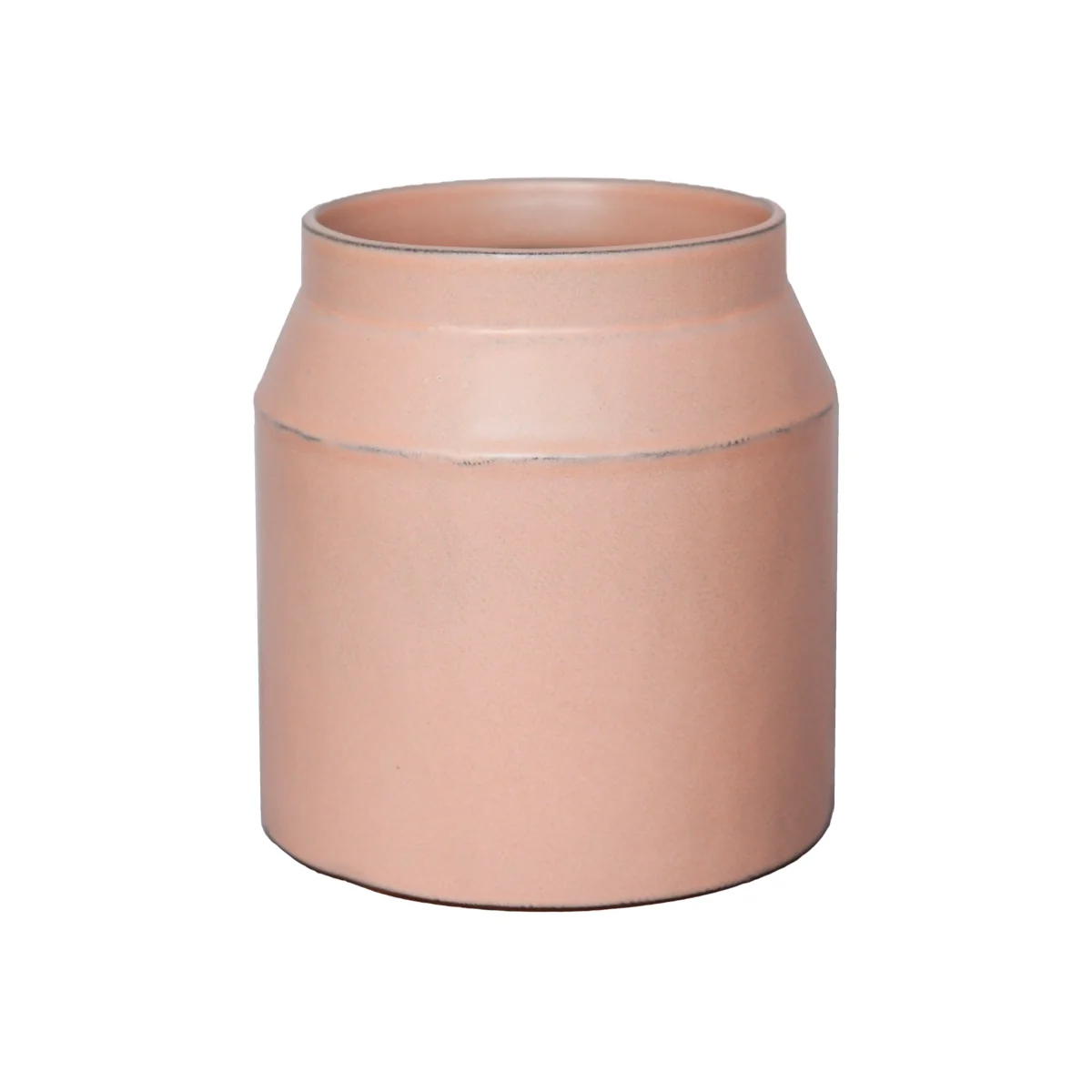 Ivyline Alba Indoor Cement Planter, Large – image 1