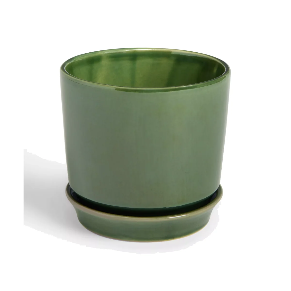 John Lewis Contemporary Glazed Stoneware Planter, 14.5cm – image 1