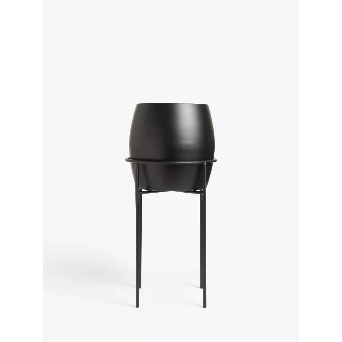 ANYDAY John Lewis & Partners Black Iron Floor Planter – image 2