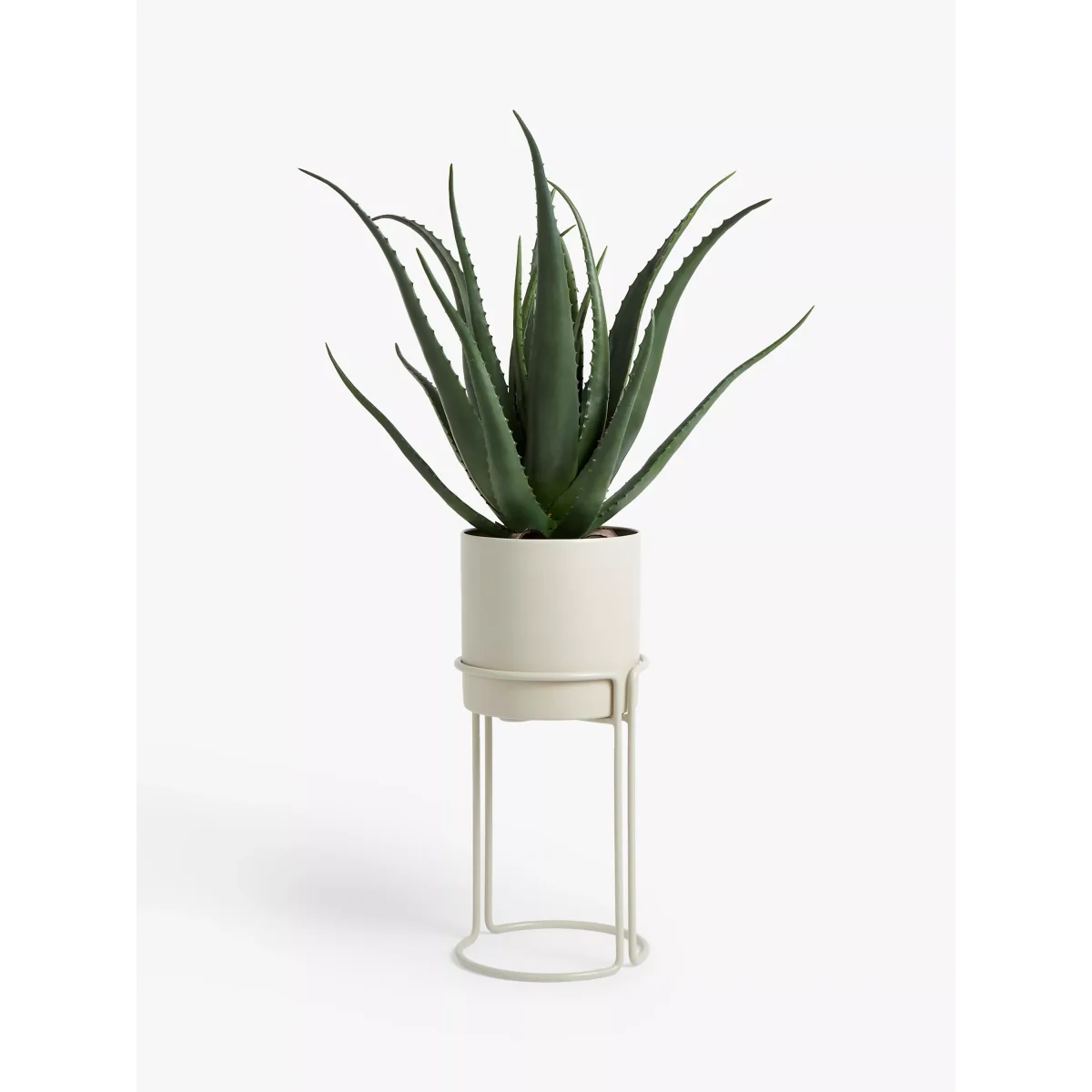 John Lewis ANYDAY Indoor Floor Planter, Greige – image 2