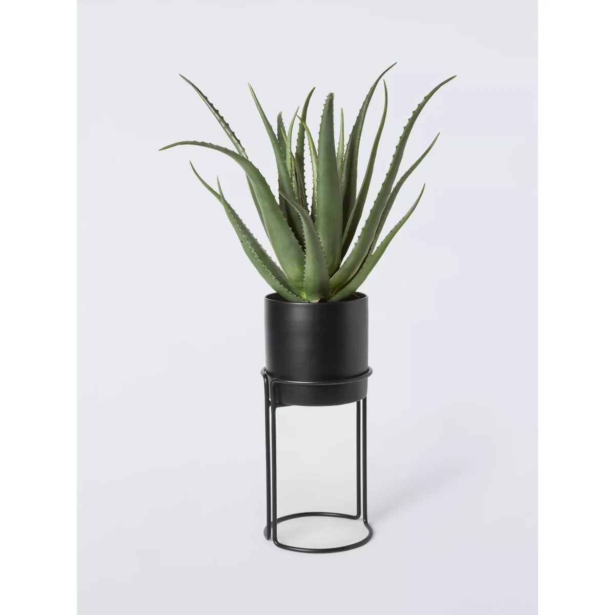 John Lewis ANYDAY Indoor Iron Floor Planter, Black – image 2