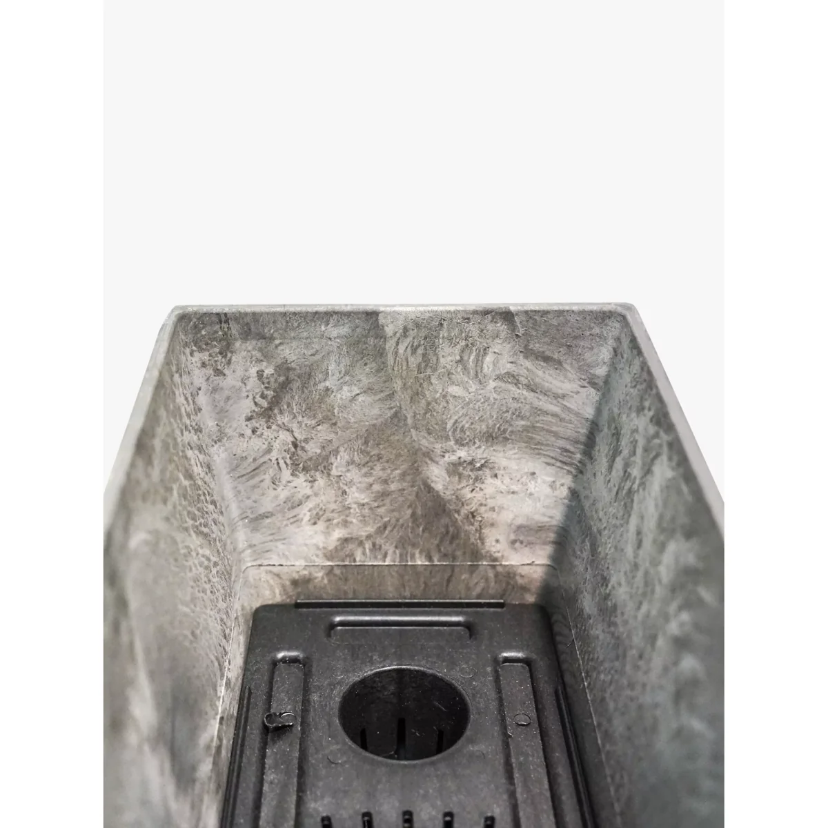 Ivyline Ella Balcony Trough Planter, 55cm, Grey – image 3