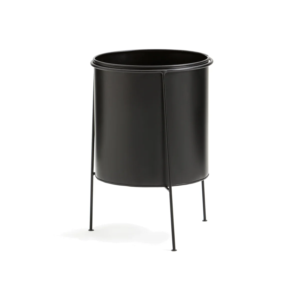 Inaya 30cm Diameter Painted Metal Raised Planter – image 1