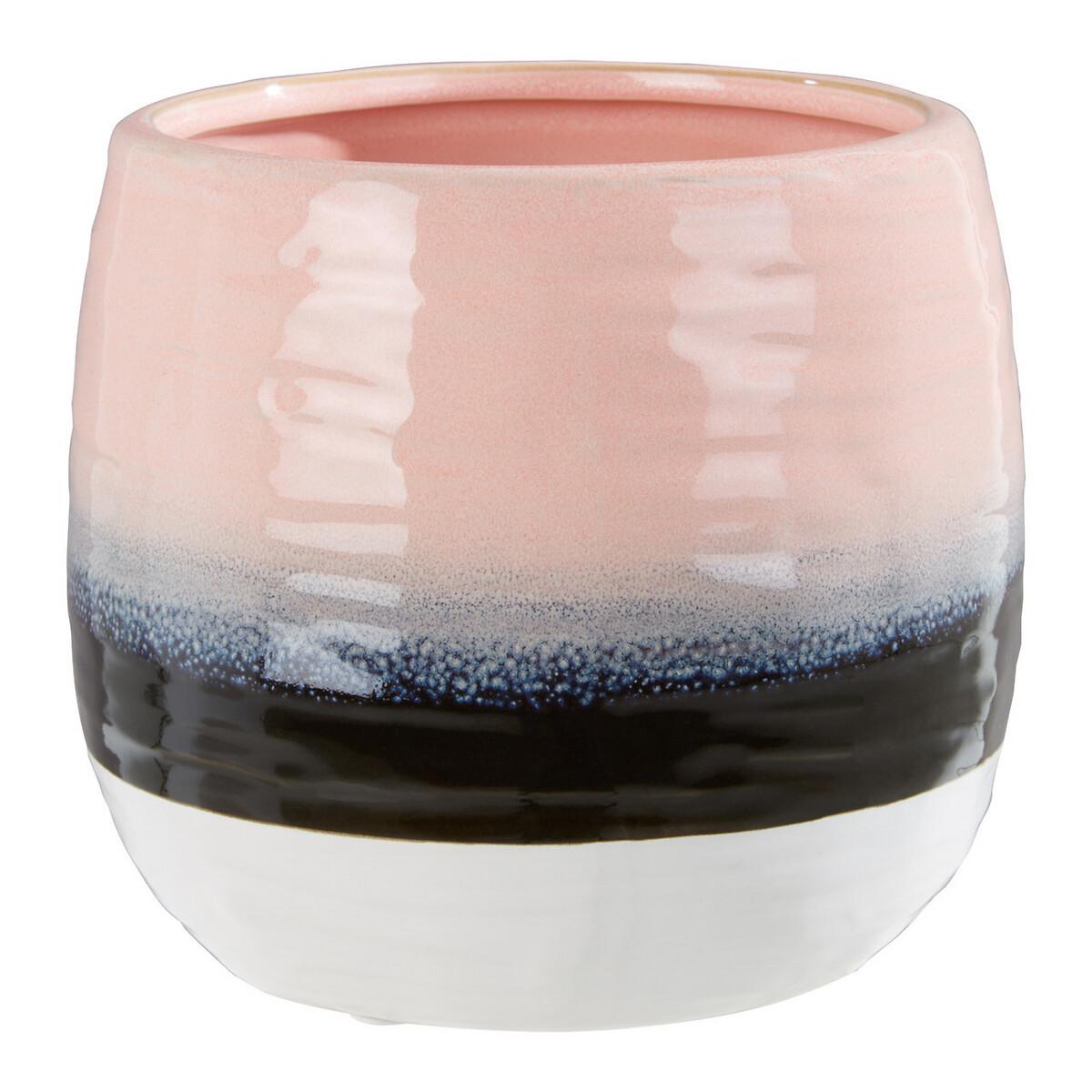17cm Pink Tie Dye Effect Planter – image 2