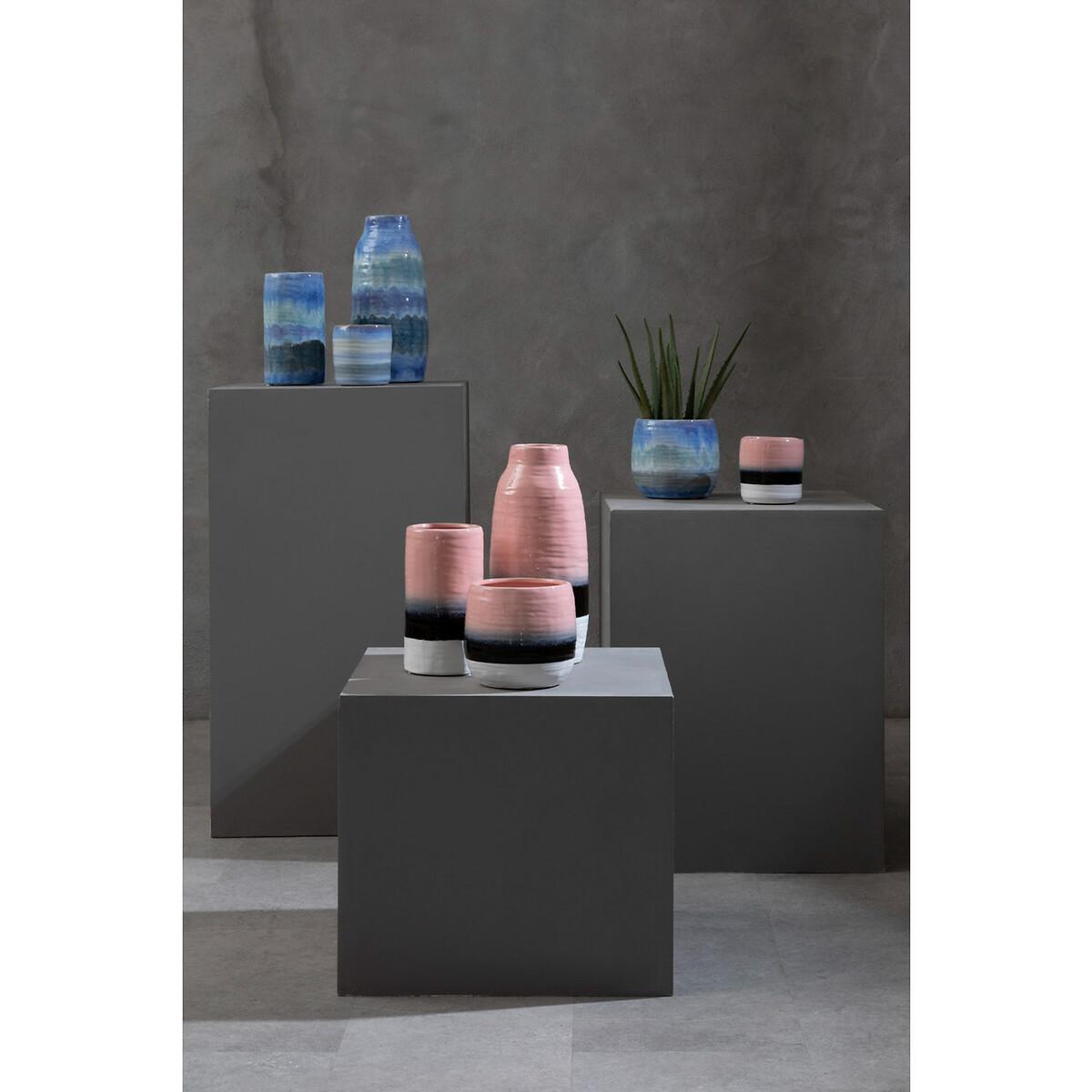 17cm Pink Tie Dye Effect Planter – image 3