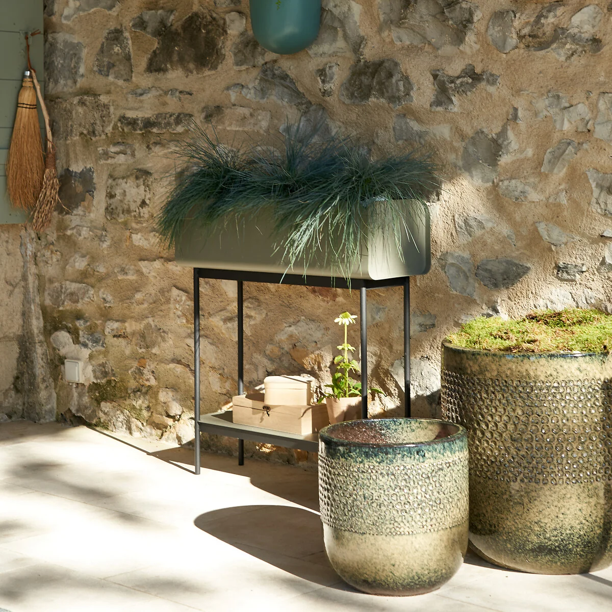 Fleury High Metal Planter – image 3