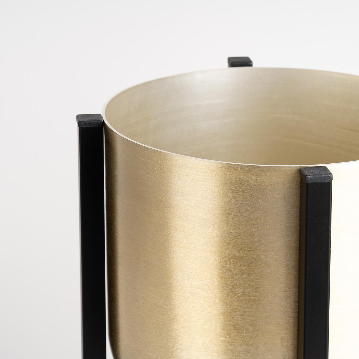35cm Gold Planter on Stand Small – image 6