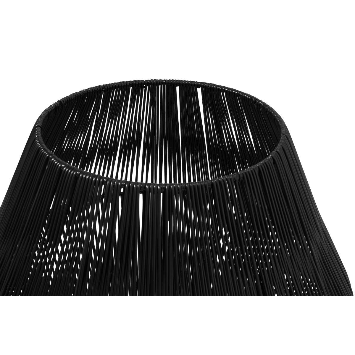 Lorita Anglular Plant Stand, Large, Black Weave – image 4