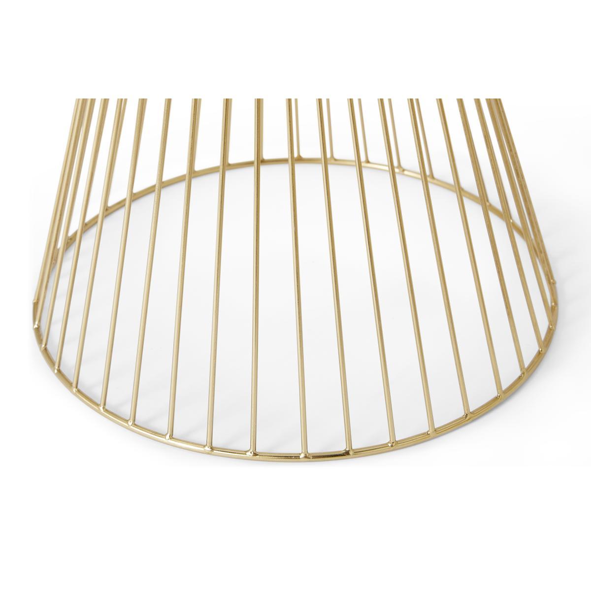 Carole Set of 2 Planters with Stands, Brass – image 6