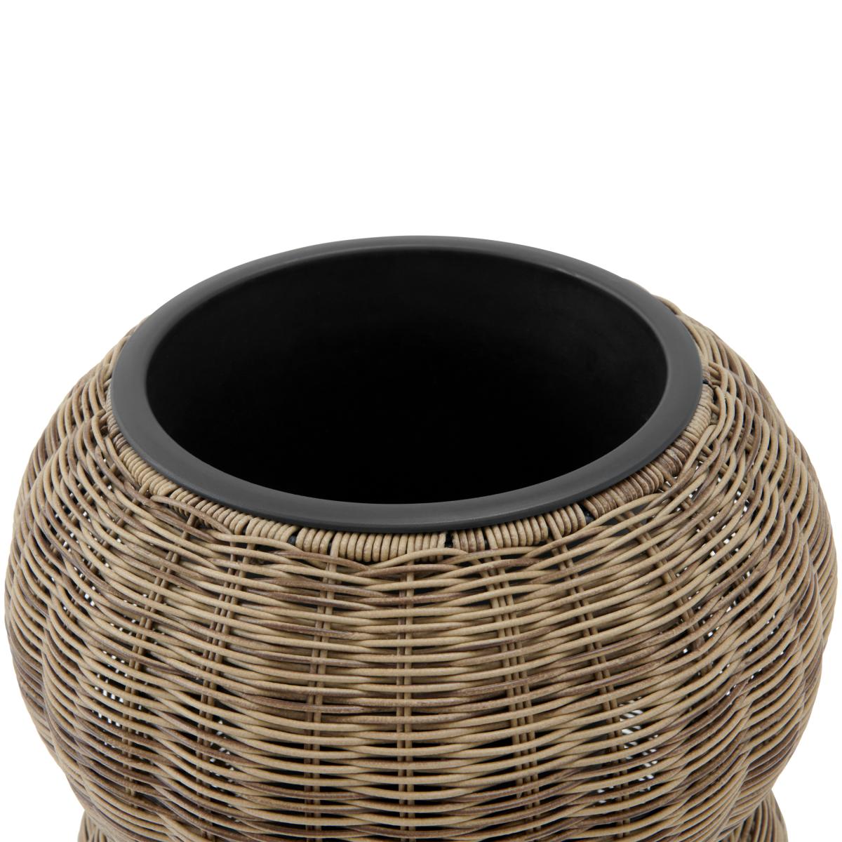 Takea Single Planter, Natural Weave – image 4